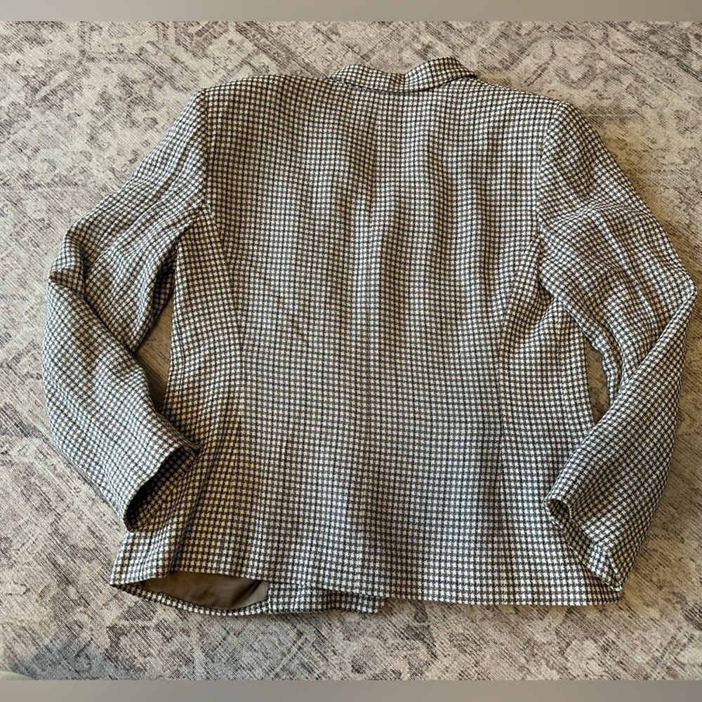 Vintage Liz Claiborne Houndstooth Blazer - Picture 3 of 3